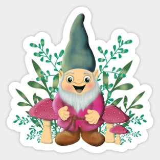 Garden gnome Sticker